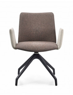 Modern upholstered office and contract armchair sde166002