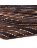 Pelliccia tappeto moderno LINEE coal1153005