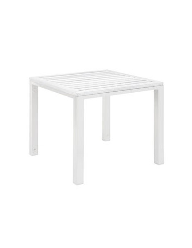 Tavolino per sedia a sdraio, Costruito in alluminio sho103223