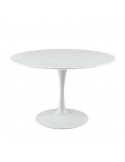 Tipus de taula TULIP rodona blanca 100cm i 120cm dho1040023