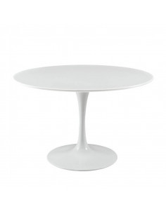 Table type TULIP round white 100cm and 120cm dho1040023