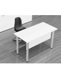 Tavolo di studio con una gonna mop1101003 colore bianco