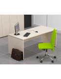 140x80cm Tavolo da ufficio in legno QUO mop1101015 colore acero