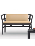 Divano 2 posti, terrazza CLICK CLACK sho1032069 con divano, poltrona e tavolino
