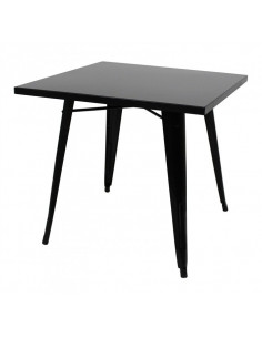Vintage metal 80cm table mho1040006 black