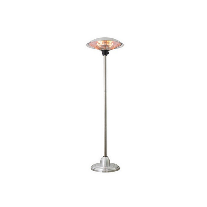 Height Adjustable Electric Patio, La Hacienda Free Standing Copper Halogen Lamp