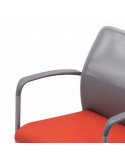 Back Office sedia della maglia di colore 4 piedi sdi72002