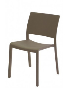 Sedia FIONA con sedile imbottito e rivestito RESOL in svariati colori in stock ONLINE