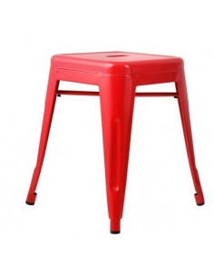 Vintage metal low stool replica tolix sta1040010