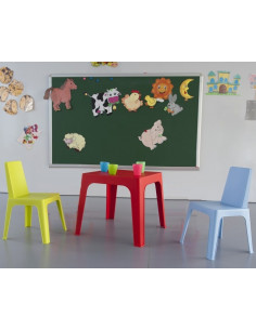 Set children's 2 chairs and a table JULIET