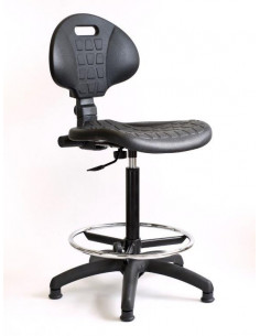 Factory draughtsman task operator swivel chair sop72014