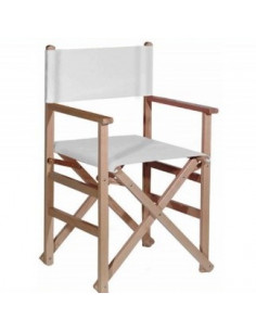 Cadira plegable director en fusta i loneta ste2003002