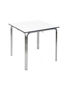 Outdoor aluminum and Fenolic Compact table top stackable table mho1032055