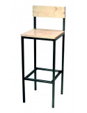 Wood vintage stool GEORGIA sta1022003