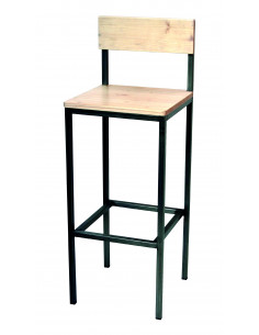 Wood vintage stool GEORGIA sta1022003