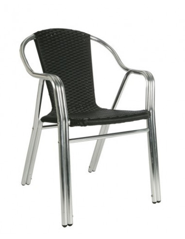 Sedia, ospitalità impilabile in alluminio sho1032007