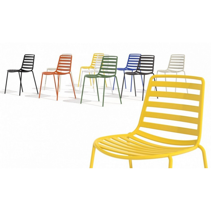 Chair Street Enea Metallic, Hospitality Outdoor Furniture