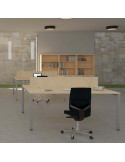 2 llocs de treball Serie d'oficina NEMO de disseny, qualitat i preu mop1101026