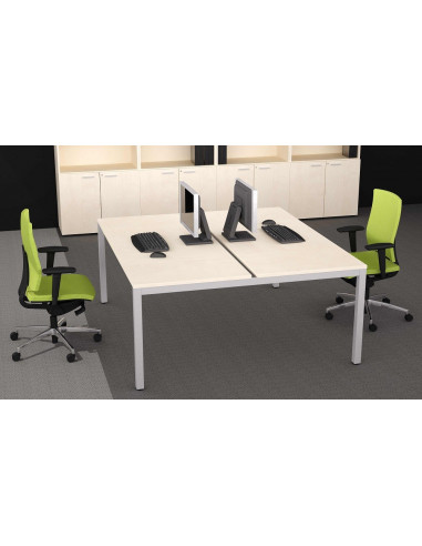 2, 4 o 6 posizioni di lavoro Stand di tavoli per ufficio NEMO mop1101026