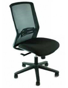 Cadeira de escritório ergonómica encosto em malha de cores syncro ste72001