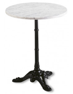 Tavolo bistrot 332 con marmo diametro 60 mho1092001